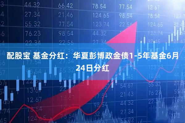 配股宝 基金分红:华夏彭博政金债1-5年基金6月24日分红